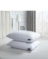 Beautyrest 2 Piece Softy Around Goose Feather Pillow Set Collection In White