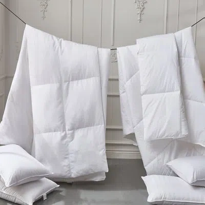 Beautyrest Tencel/cotton Blend White Down Comforter - Light Warmth