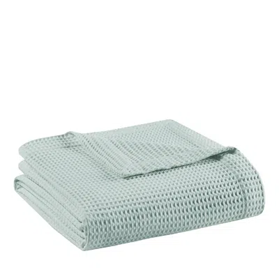 Beautyrest Waffle Weave Blanket, Twin In Aqua