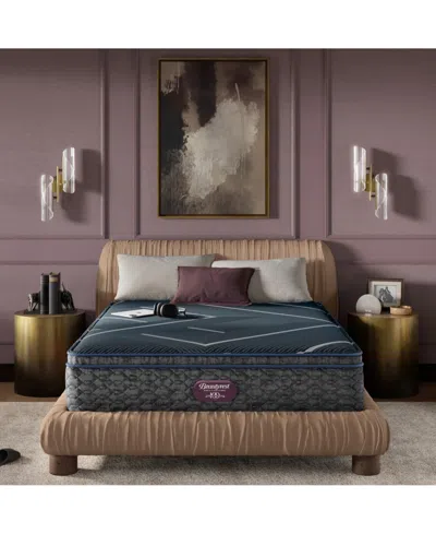 Beautyrest World Class Level Four 14" Hybrid Medium Apex Top Mattress Set In Transparent