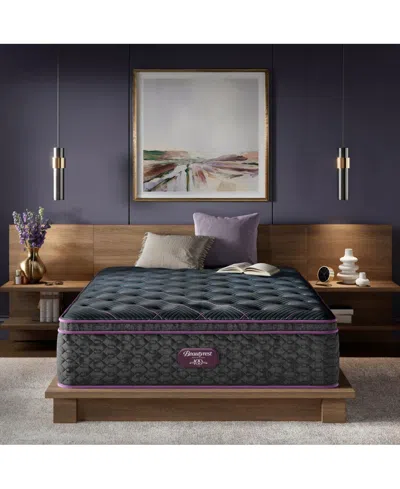 Beautyrest World Class Level Three 16" Plush Pillow Top Mattress In Transparent