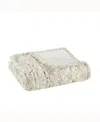 Beautyrest Zuri Electric Faux-fur Throw, 50" X 70" In Snow Leopard