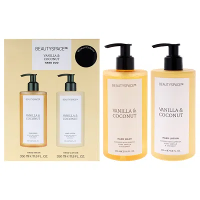 Beautyspace Beauty Space Hand Duo - Vanilla And Coconut For Unisex 2 Pc 11.8oz Hand Lotion, 11.8oz Hand Wash