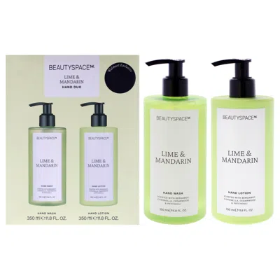 Beautyspace Beauty Space Hand Lotion Duo - Limen And Mandarin For Unisex 2 Pc 11.8oz Hand Lotion, 11.8oz Hand Wa