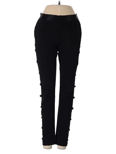 Pre-owned Bebe Active Pants In Black