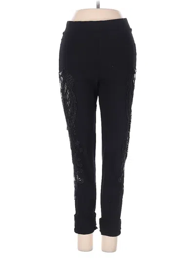 Pre-owned Bebe Active Pants In Black