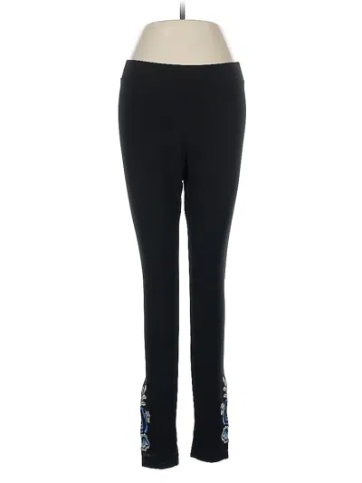 Pre-owned Bebe Active Pants In Black