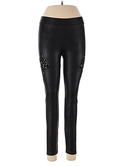 Pre-owned Bebe Active Pants In Black