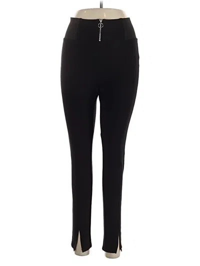 Pre-owned Bebe Active Pants In Black