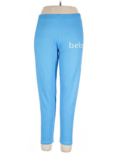 Pre-owned Bebe Active Pants In Blue