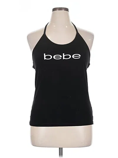 Pre-owned Bebe Active Tank Top In Black