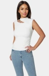 Bebe Asymmetrical Top In Multi