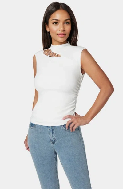 BEBE BEBE ASSYMMETRICAL TOP