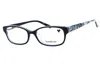 Bebe Bb5183 Rectangular Eyeglasses For Women In White