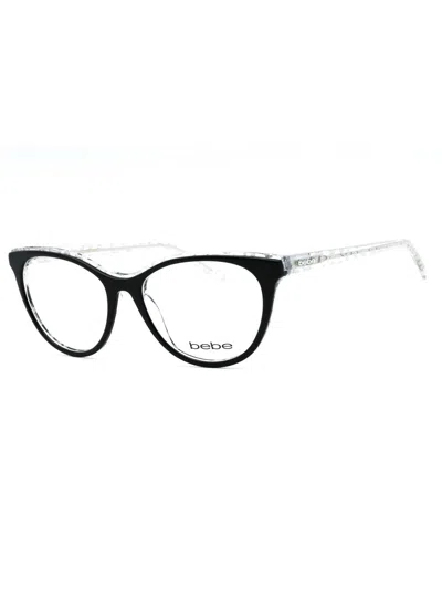 Bebe Bb5189 Eyeglasses In Burgundy/clear Demo Lens