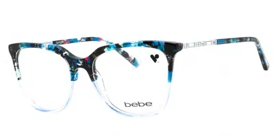 Bebe Bb5191 460 Occhiali Da Vista Blu Per Donna (solo Montatura)
