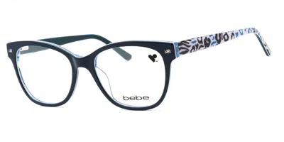 Bebe Bb5194 Women's Glasses, Blue, Size 53
