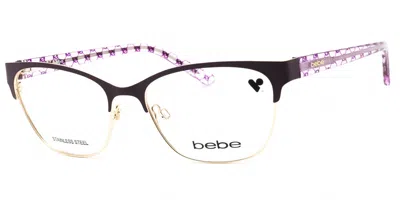 Bebe Bb5196 500 Occhiali Da Vista Purple Per Donna (solo Montatura)