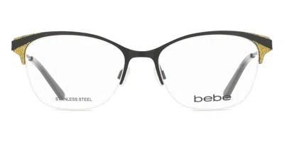 Bebe Bb5204 Men's Glasses, Black, Size 52