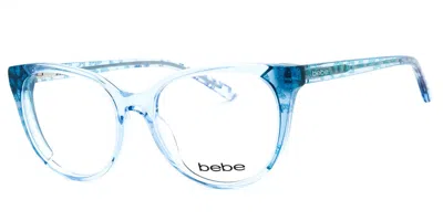 Bebe Bb5208 422 Occhiali Da Vista Blu Per Donna (solo Montatura)