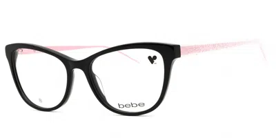 Bebe Bb5211 001 Women's Glasses Black Size 55 - Free Lenses - Blue Light Block Available