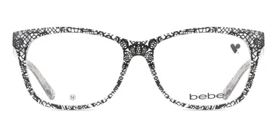 Bebe Bb5213 011 Occhiali Da Vista Neri Per Donna (solo Montatura)