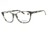 Bebe Ladies Blue Rectangular Eyeglass Frames Bb5220 In Gray