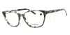 Bebe Ladies Blue Rectangular Eyeglass Frames Bb5220 In Gray