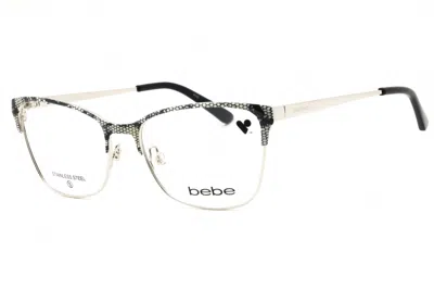 Bebe Bb5221 410 Navy Lace 52mm In Metallic