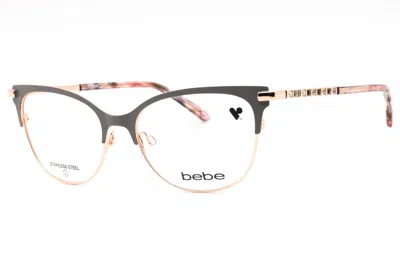 Bebe Bb5224 020 Grey 55mm In Gold