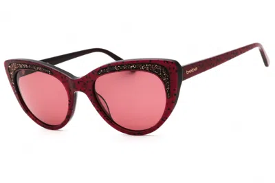 Bebe Bb7242 650 Pink Animal/mauve In Red