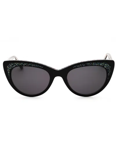Bebe Bb7242 Sunglasses In 650 - Pink Animal/mauve