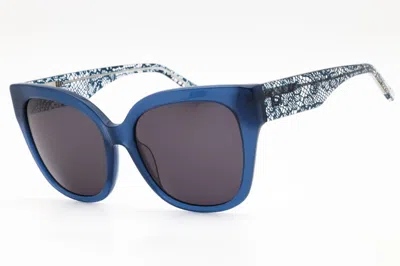 Bebe Bb7248 420 Navy Crystal/grey In Blue