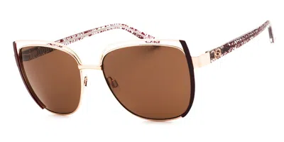 Bebe Bb7249 771 Occhiali Da Sole Oro Per Donna