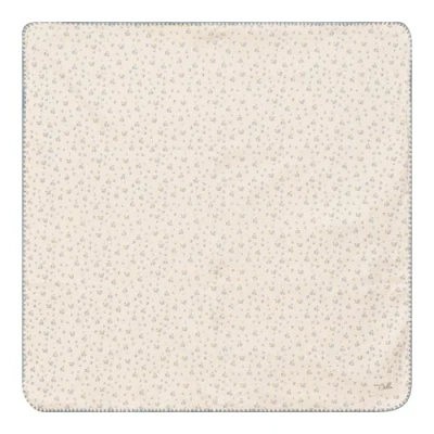 Bebe Bella Allover Ribbed Printed Blanket In Brown