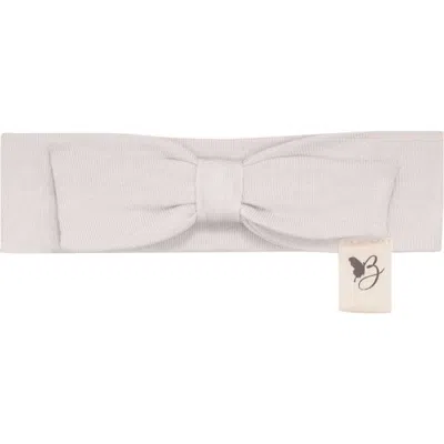 Bebe Bella Baby Bow Tie Headband In Neutral