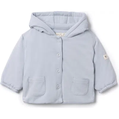 Bebe Bella Babies'  Boy Front Button Pocket Puff Jacket In Blue
