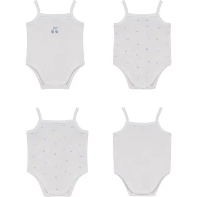 BEBE BELLA BEBE BELLA CHERRY PRINT ROMPER SET