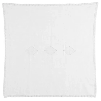 Bebe Bella Diamond Knit Blanket In White