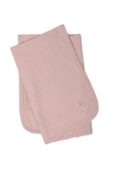 Bebe Bella Embossed Diamond Blanket In Pink