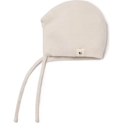 Bebe Bella Babies'  Girl Soft And Breathable Knitted Bonnet In Neutral