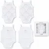 Bebe Bella Rib Bow Undershirts Pack In White