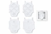 Bebe Bella Rib Bow Undershirts Pack In White