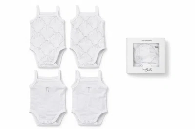 Bebe Bella Babies'  Sleeveless Undershirts Pack In White