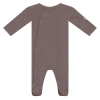 Bebe Bella Kids'  Snap Down Jersey Romper In Brown