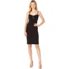 Bebe Black Illusions Cut Out Lace Up Sheath Dress In Black