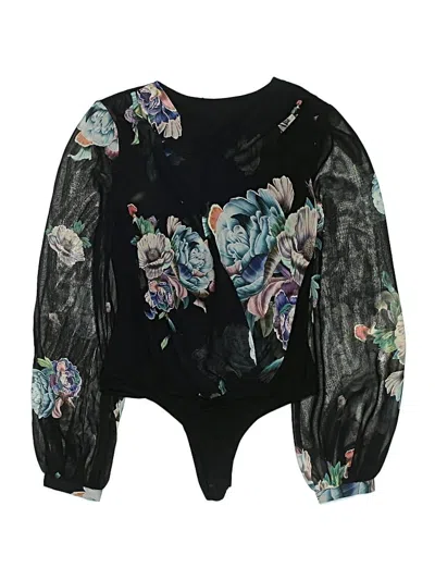 Pre-owned Bebe Bodysuit In Black