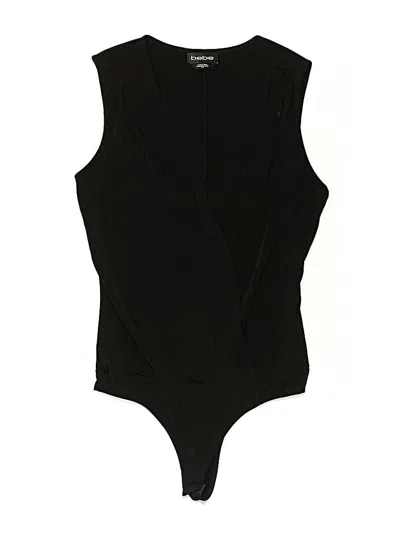Pre-owned Bebe Bodysuit In Black