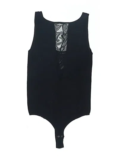 Pre-owned Bebe Bodysuit In Black