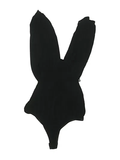 Pre-owned Bebe Bodysuit In Black